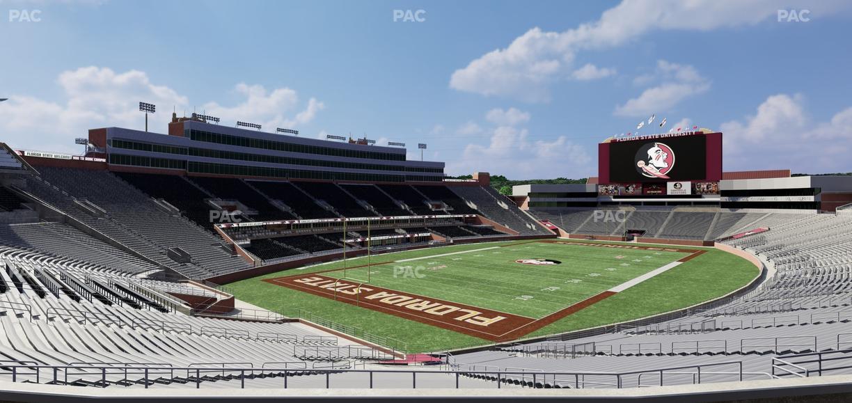 Doak Campbell Stadium - Section Club 215 Seat View