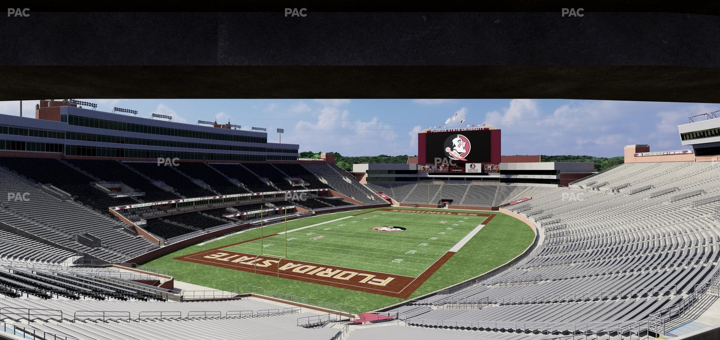 Doak Campbell Stadium - Section Club 216 Seat View