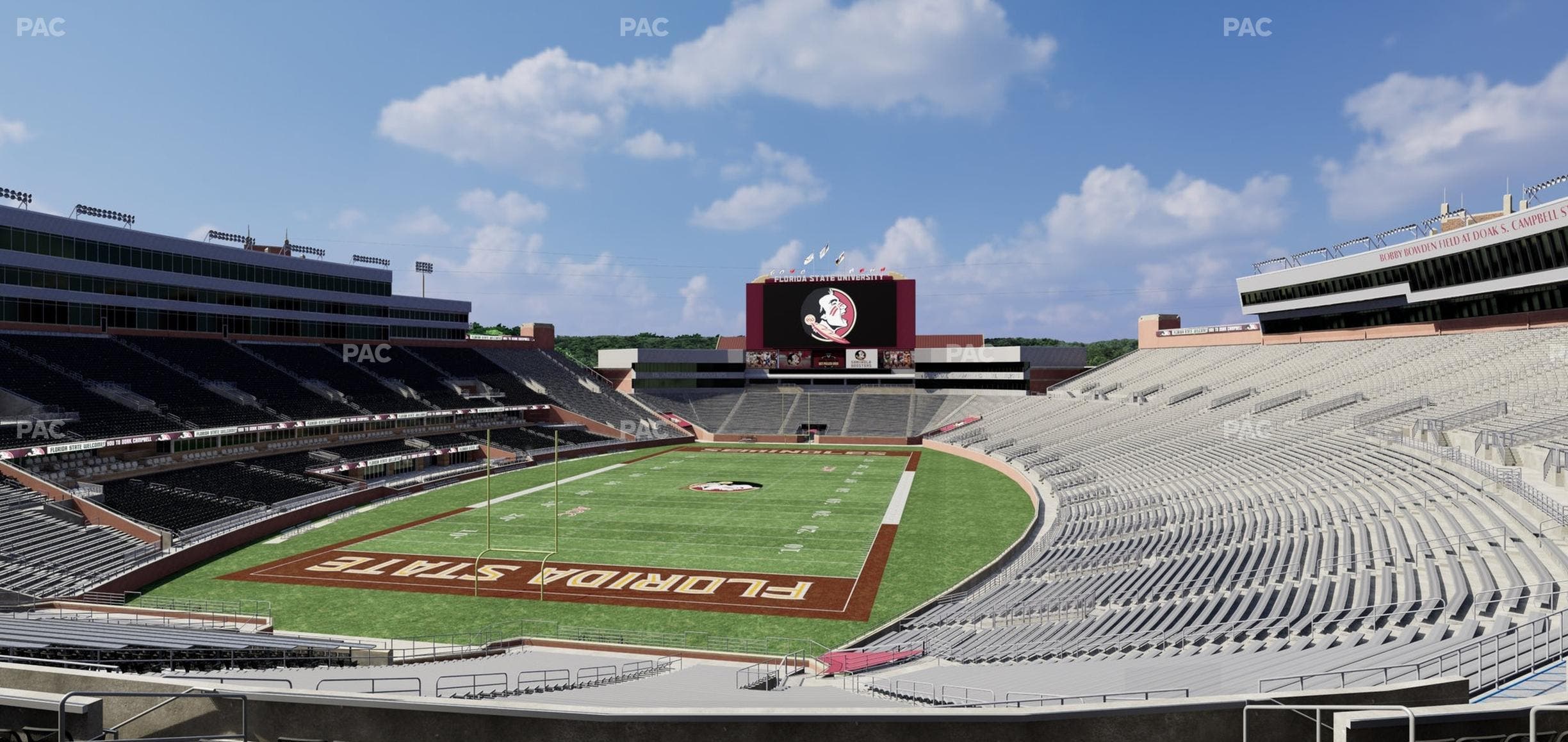 Doak Campbell Stadium - Section Club 217 Seat View