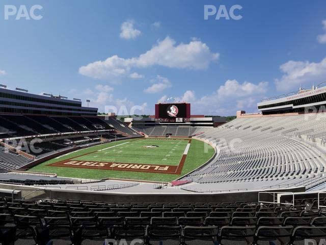 Doak Campbell Stadium - Section Club 217 Seat View