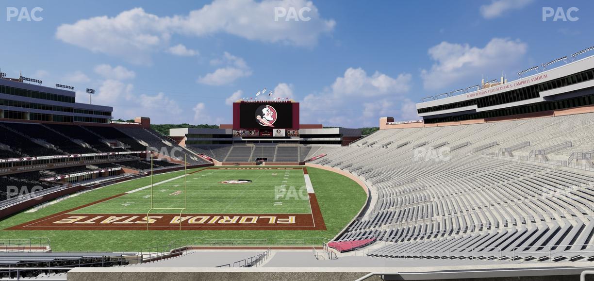 Doak Campbell Stadium - Section Club 218 Seat View