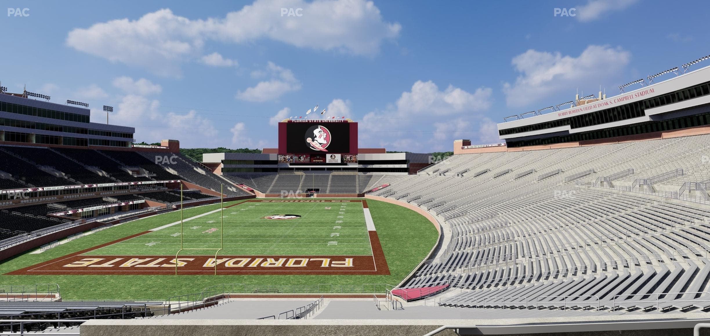 Doak Campbell Stadium - Section Club 218 Seat View