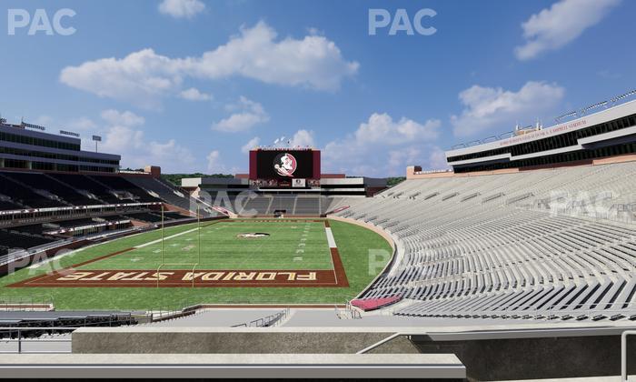 Doak Campbell Stadium - Section Club 218 Seat View