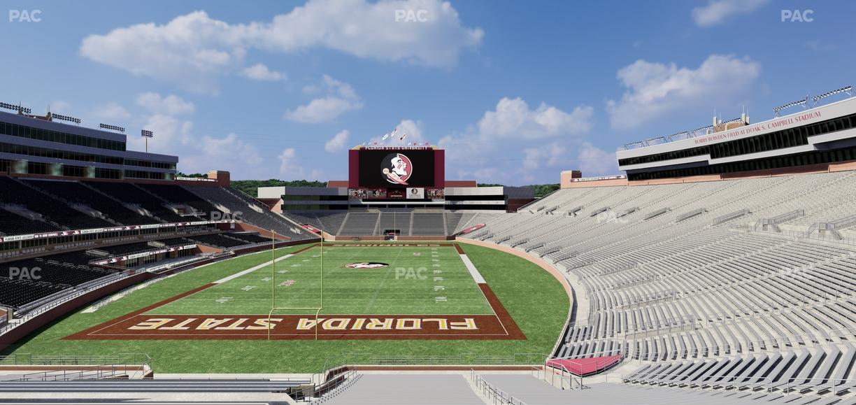 Doak Campbell Stadium - Section Club 219 Seat View
