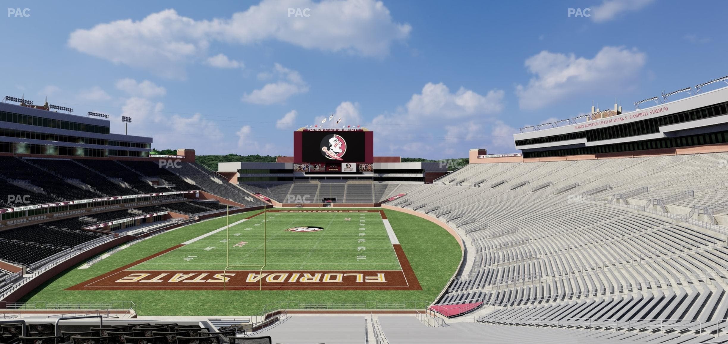 Doak Campbell Stadium - Section Club 219 Seat View