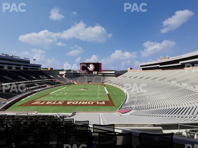 Doak Campbell Stadium - Section Club 219 Seat View