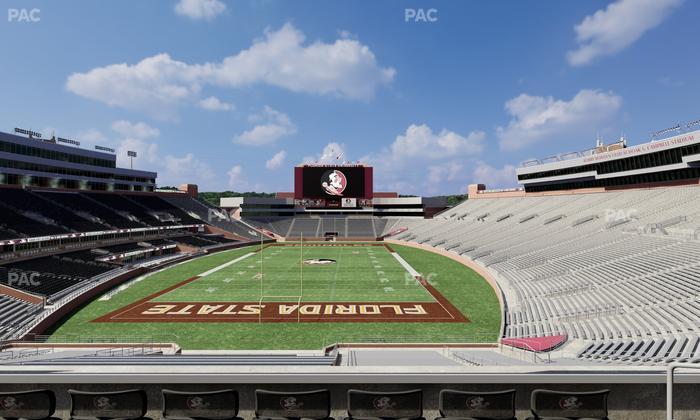 Doak Campbell Stadium - Section Club 220 Seat View