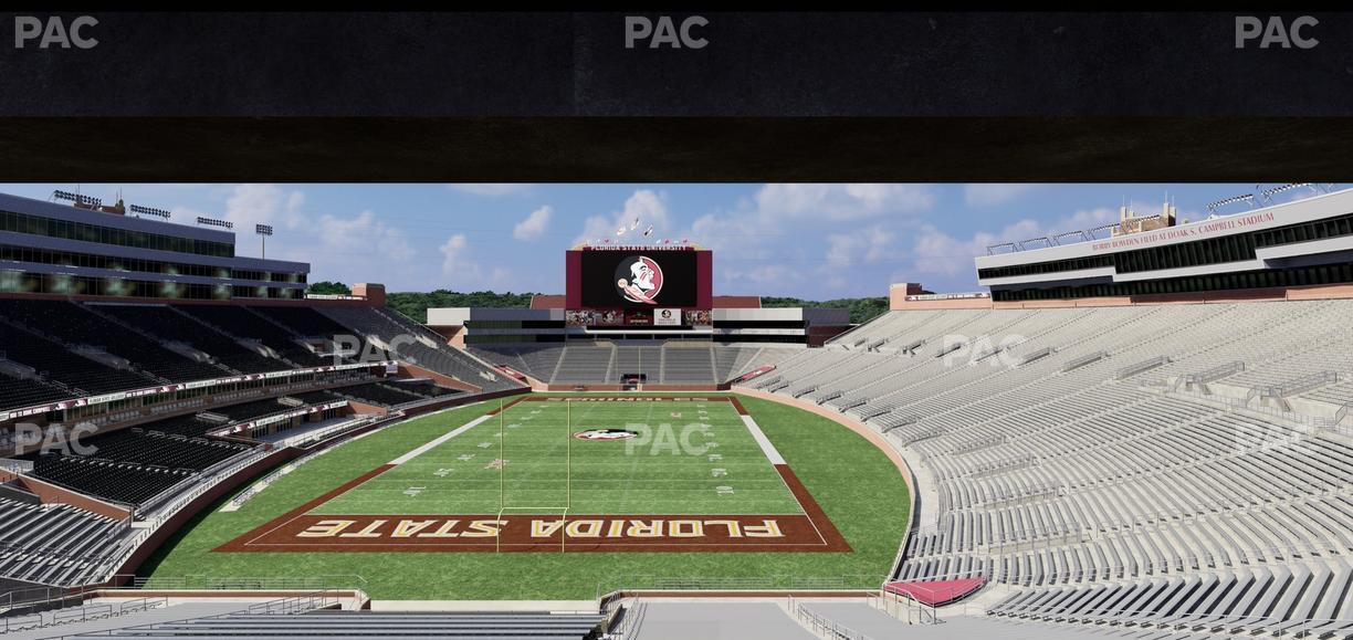 Doak Campbell Stadium - Section Club 220 Seat View