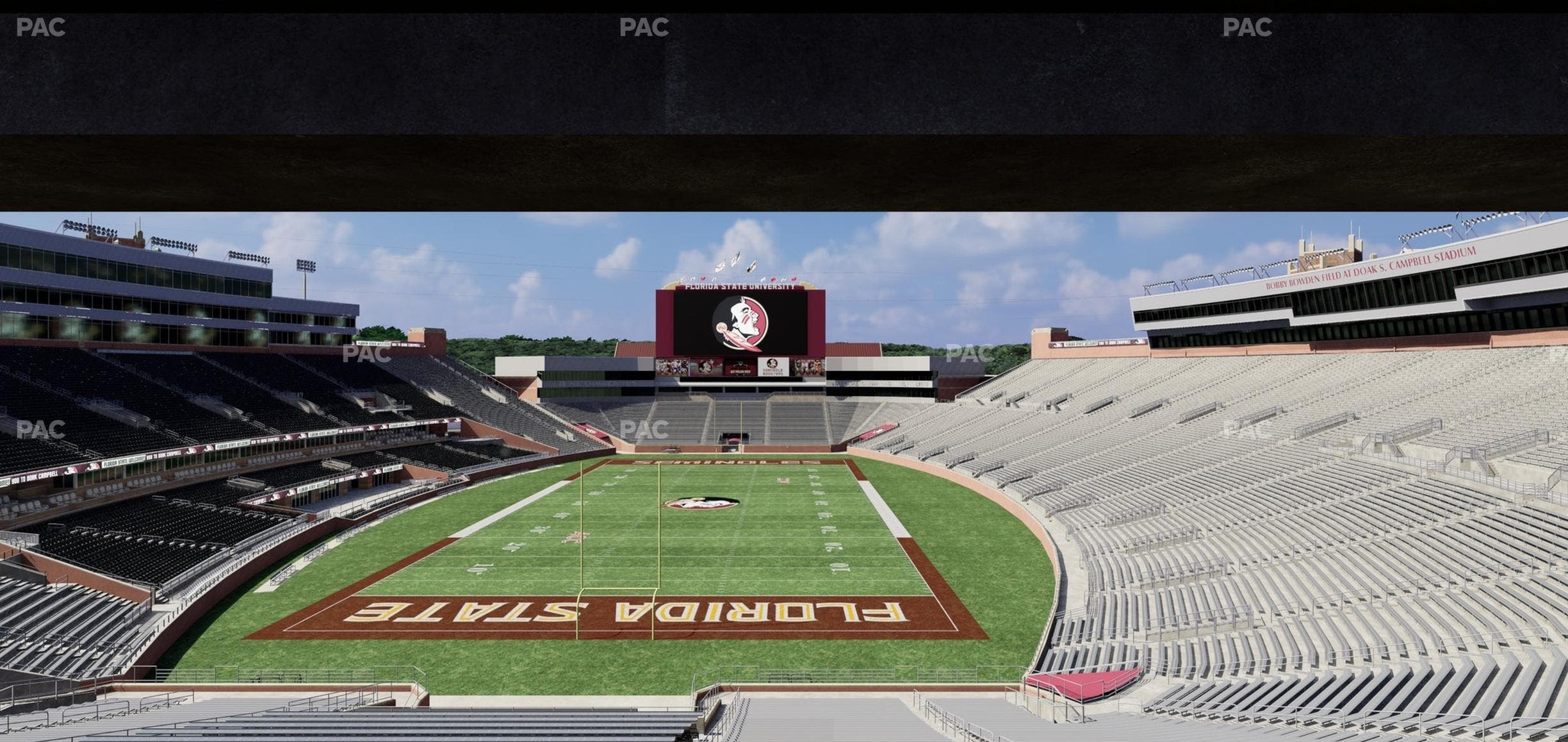 Doak Campbell Stadium - Section Club 220 Seat View