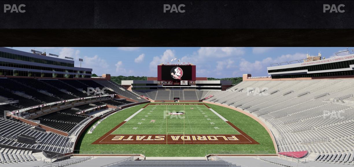Doak Campbell Stadium - Section Club 221 Seat View