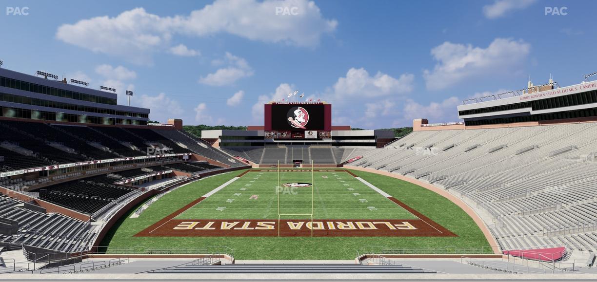 Doak Campbell Stadium - Section Club 221 Seat View