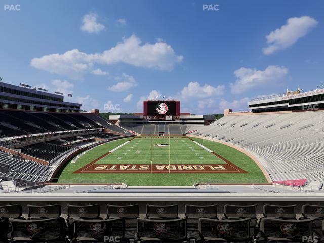 Doak Campbell Stadium - Section Club 221 Seat View