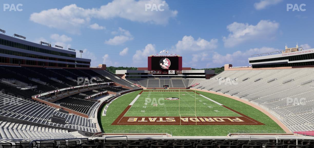 Doak Campbell Stadium - Section Club 222 Seat View