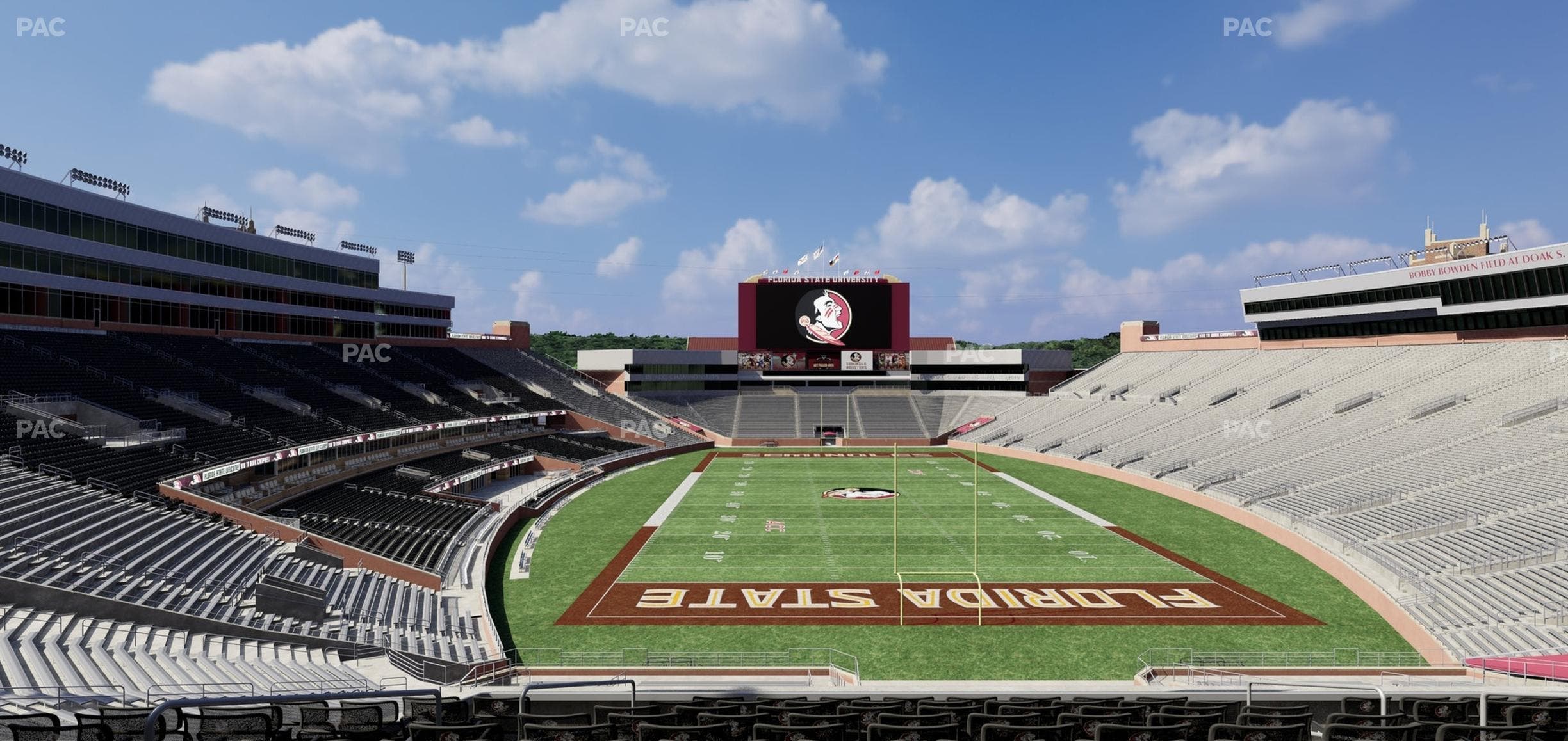 Doak Campbell Stadium - Section Club 222 Seat View