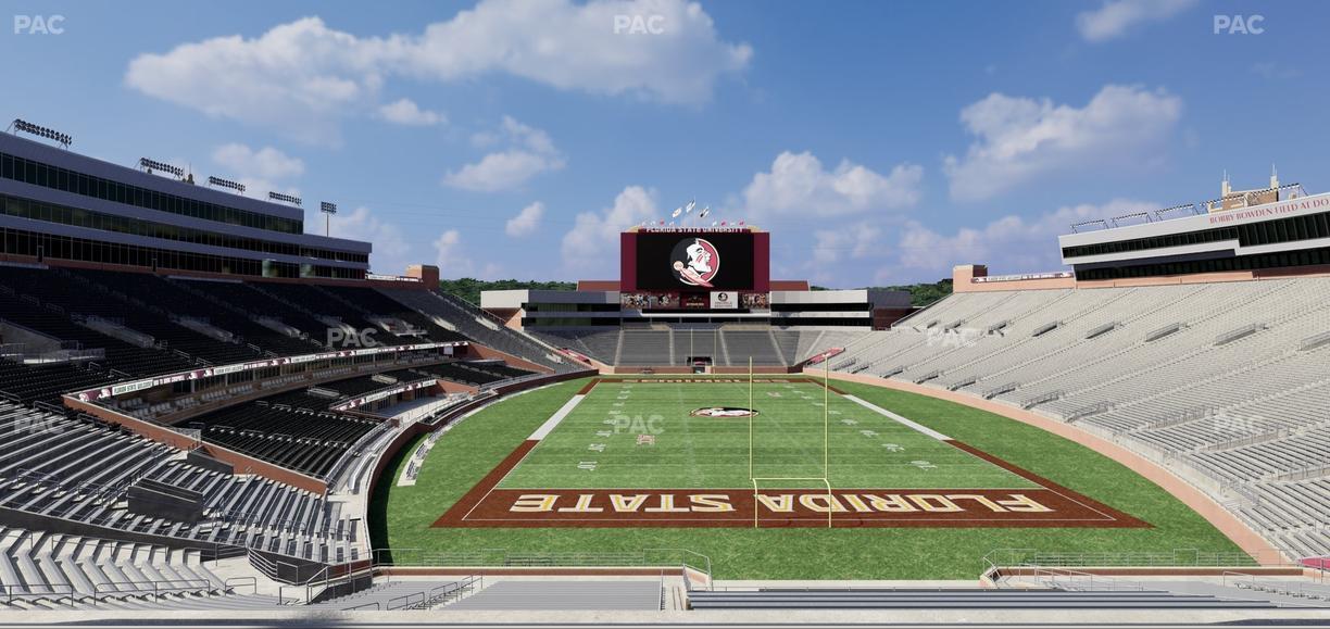 Doak Campbell Stadium - Section Club 222 Seat View