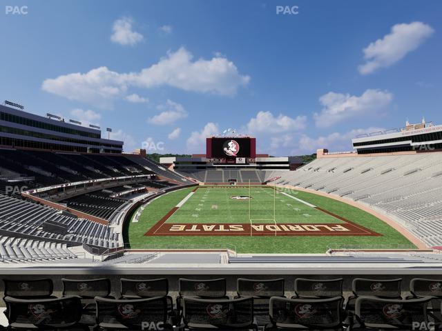 Doak Campbell Stadium - Section Club 222 Seat View