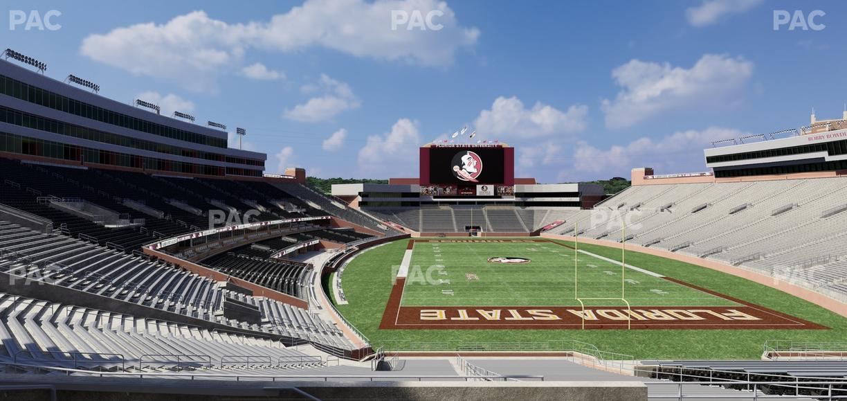 Doak Campbell Stadium - Section Club 224 Seat View