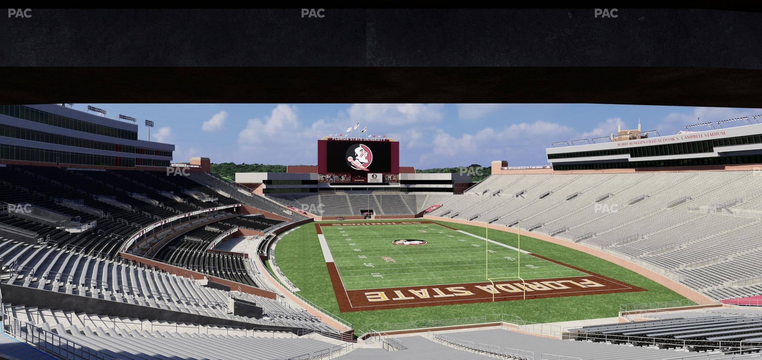 Doak Campbell Stadium - Section Club 225 Seat View