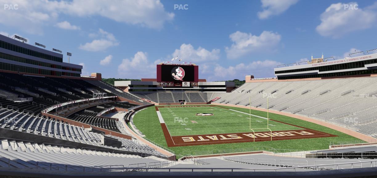 Doak Campbell Stadium - Section Club 225 Seat View