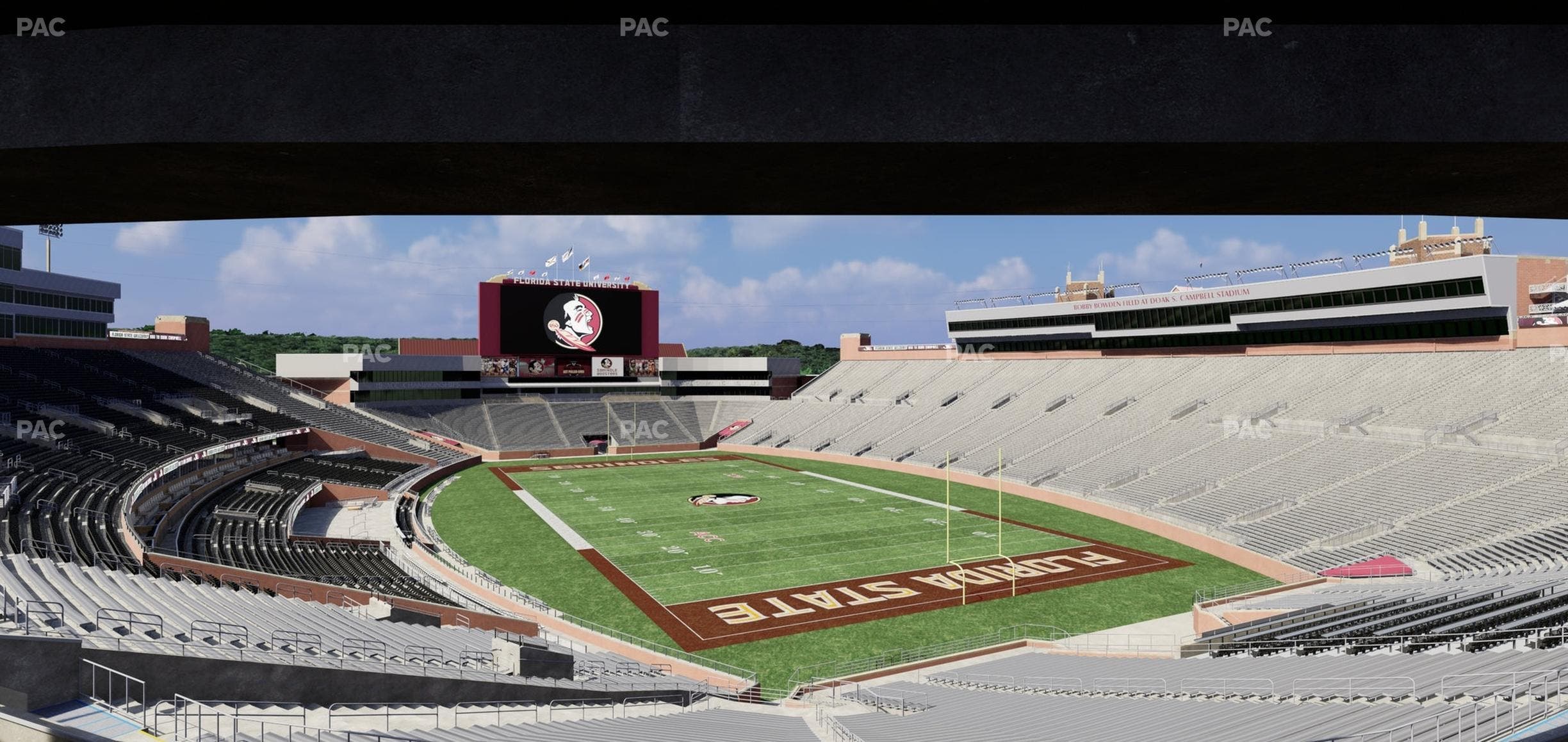 Doak Campbell Stadium - Section Club 226 Seat View