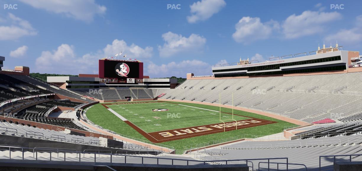 Doak Campbell Stadium - Section Club 226 Seat View