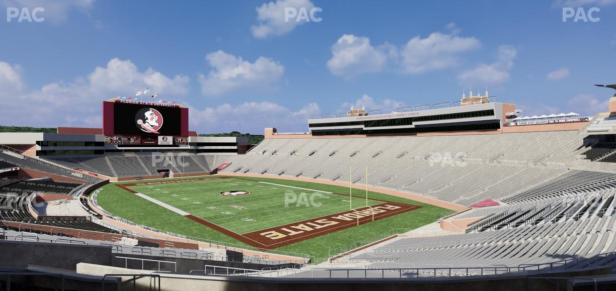Doak Campbell Stadium - Section Club 227 Seat View