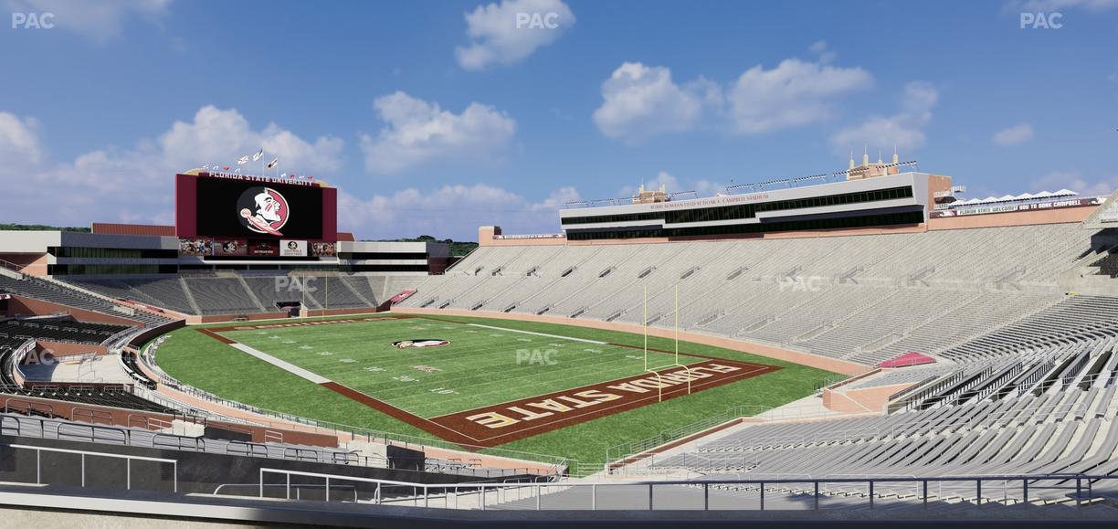 Doak Campbell Stadium - Section Club 227 Seat View