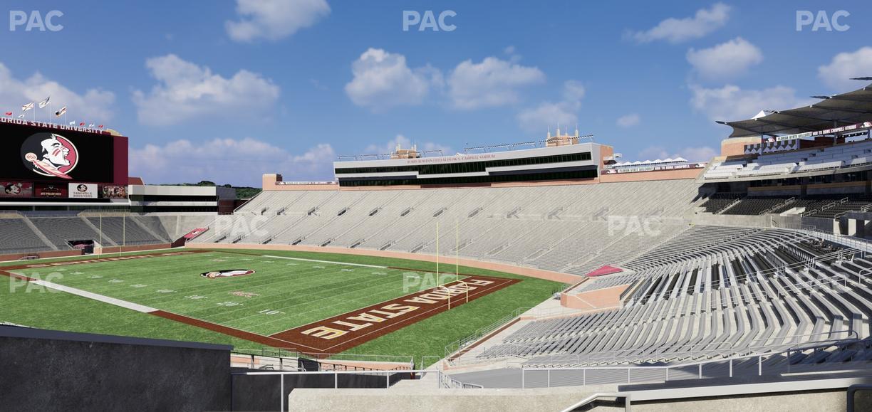 Doak Campbell Stadium - Section Club 228 Seat View