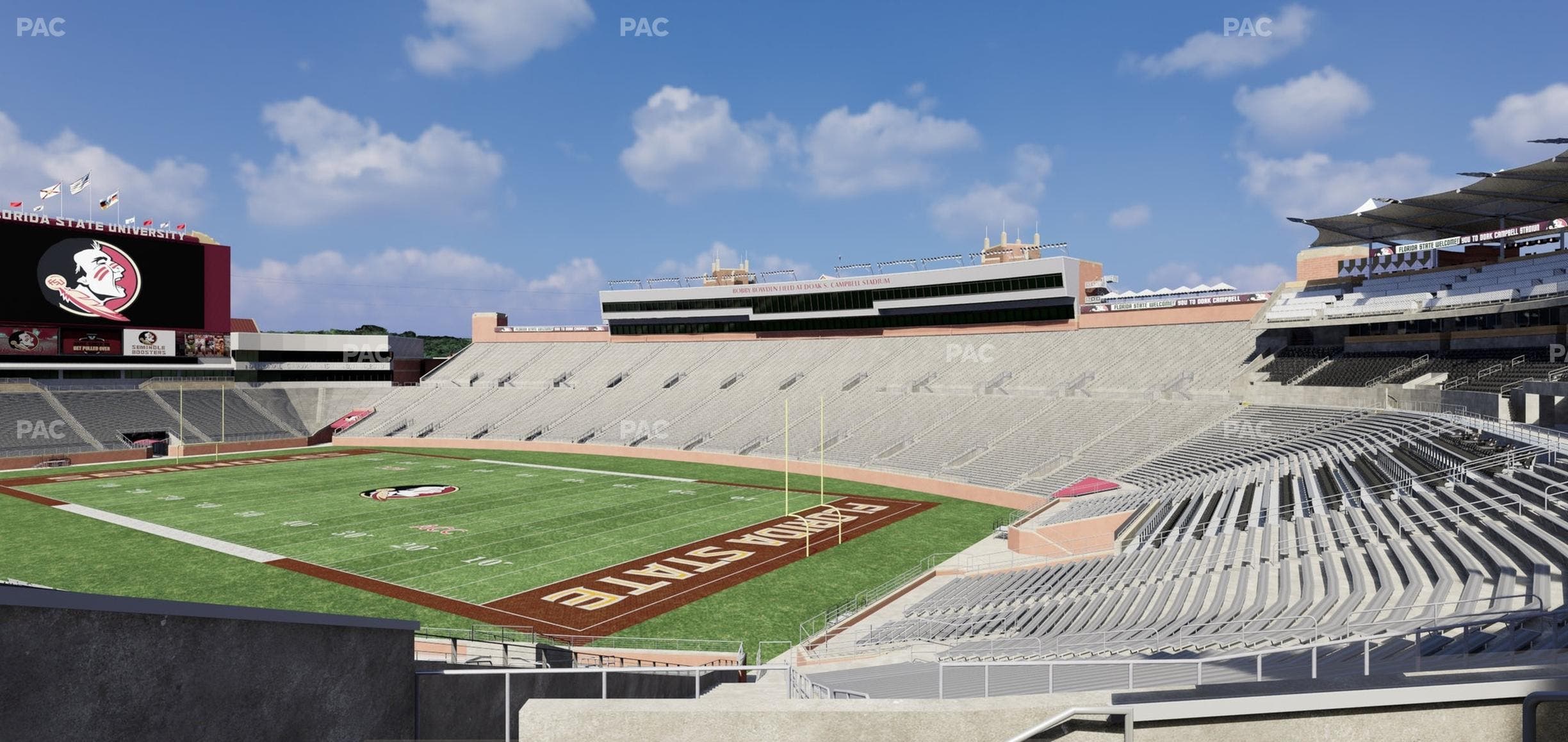 Doak Campbell Stadium - Section Club 228 Seat View