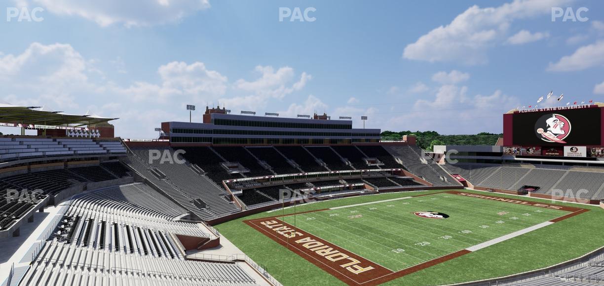 Doak Campbell Stadium - Section Club 314 Seat View