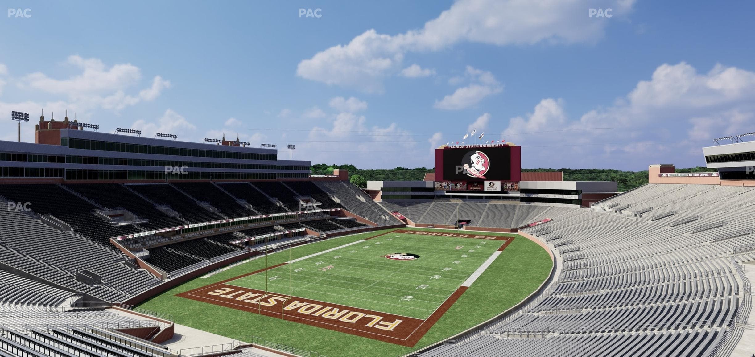Doak Campbell Stadium - Section Club 316 Seat View