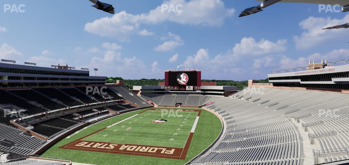 Doak Campbell Stadium - Section Club 317 Seat View