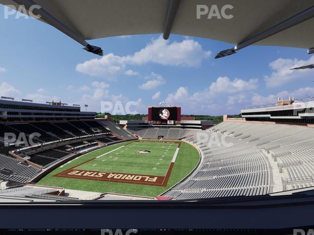 Doak Campbell Stadium - Section Club 317 Seat View