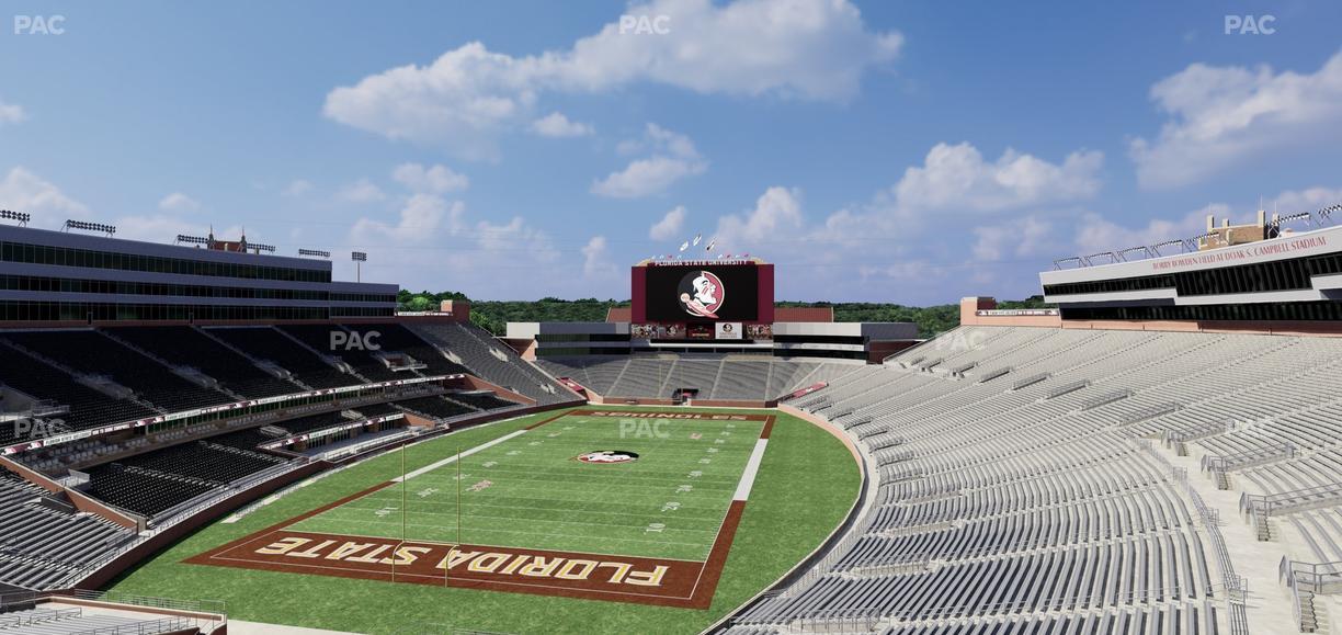 Doak Campbell Stadium - Section Club 317 Seat View