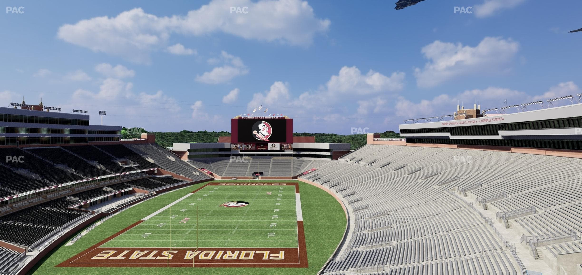 Doak Campbell Stadium - Section Club 318 Seat View