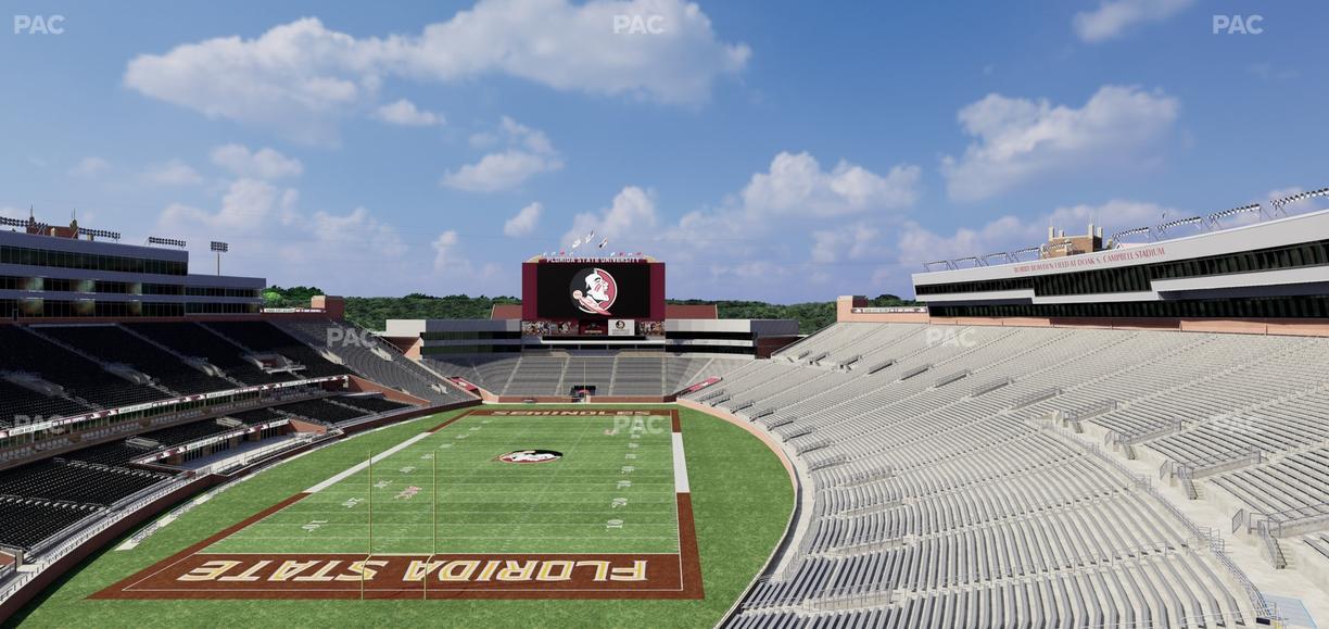 Doak Campbell Stadium - Section Club 318 Seat View