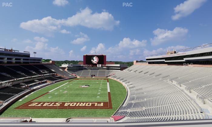 Doak Campbell Stadium - Section Club 318 Seat View