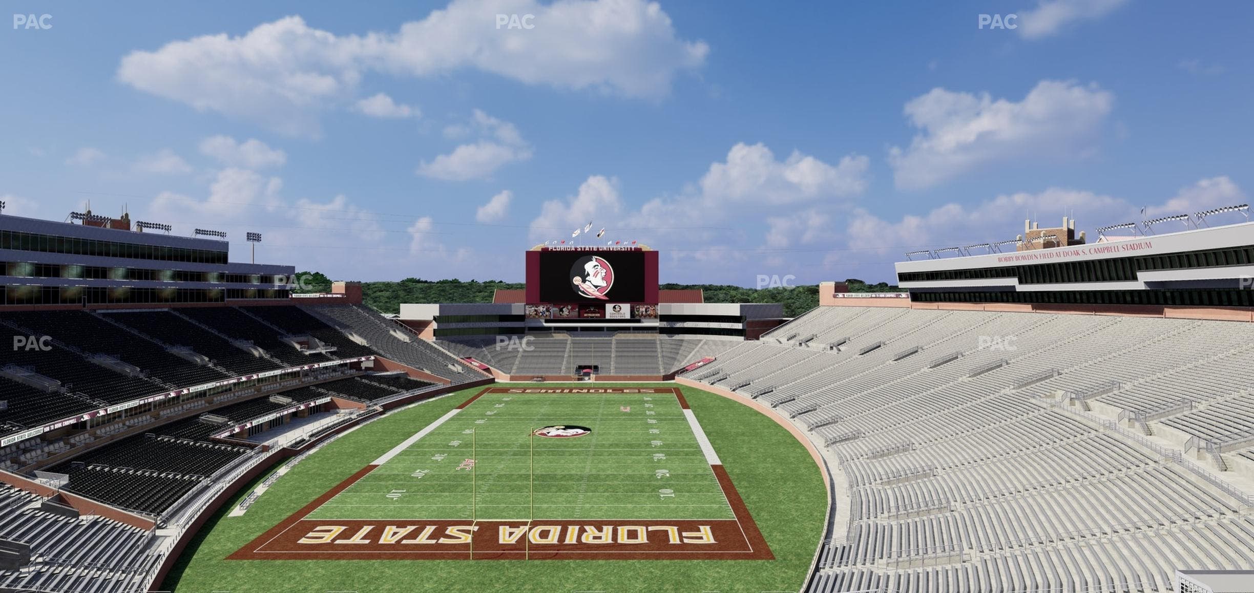 Doak Campbell Stadium - Section Club 320 Seat View