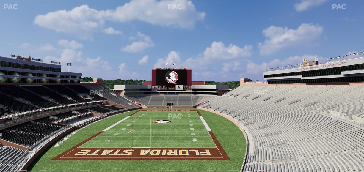 Doak Campbell Stadium - Section Club 320 Seat View