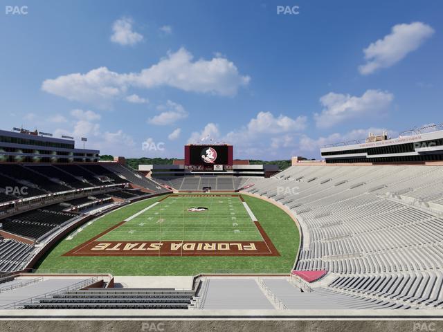 Doak Campbell Stadium - Section Club 320 Seat View