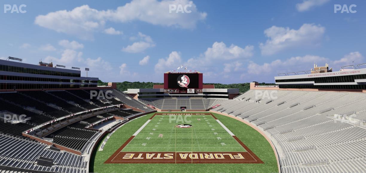 Doak Campbell Stadium - Section Club 321 Seat View