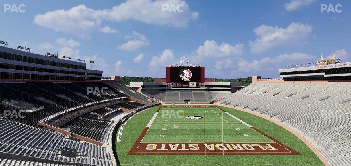 Doak Campbell Stadium - Section Club 322 Seat View