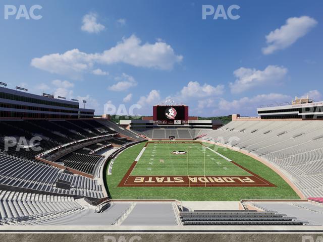 Doak Campbell Stadium - Section Club 322 Seat View