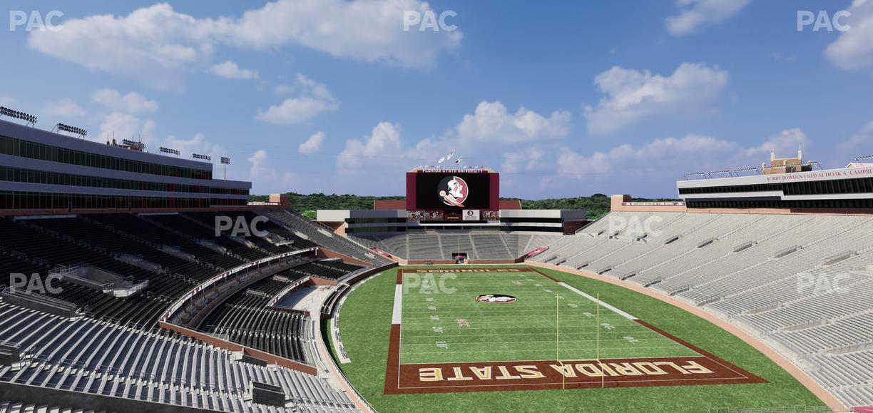 Doak Campbell Stadium - Section Club 324 Seat View