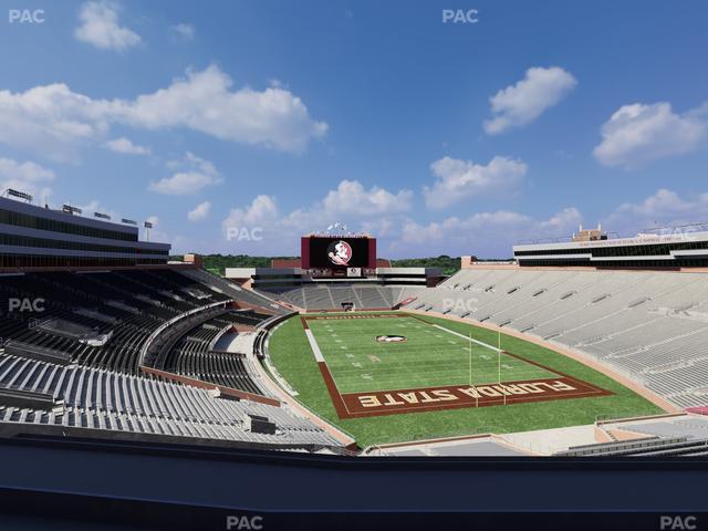 Doak Campbell Stadium - Section Club 325 Seat View