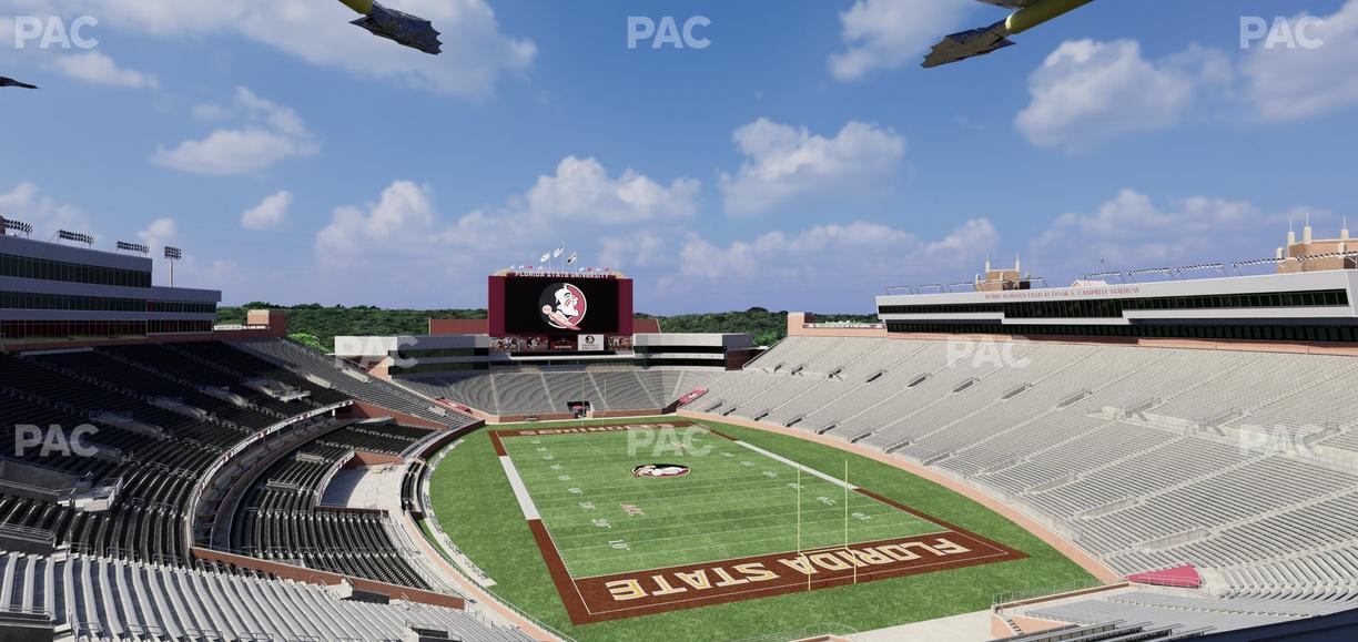 Doak Campbell Stadium - Section Club 325 Seat View