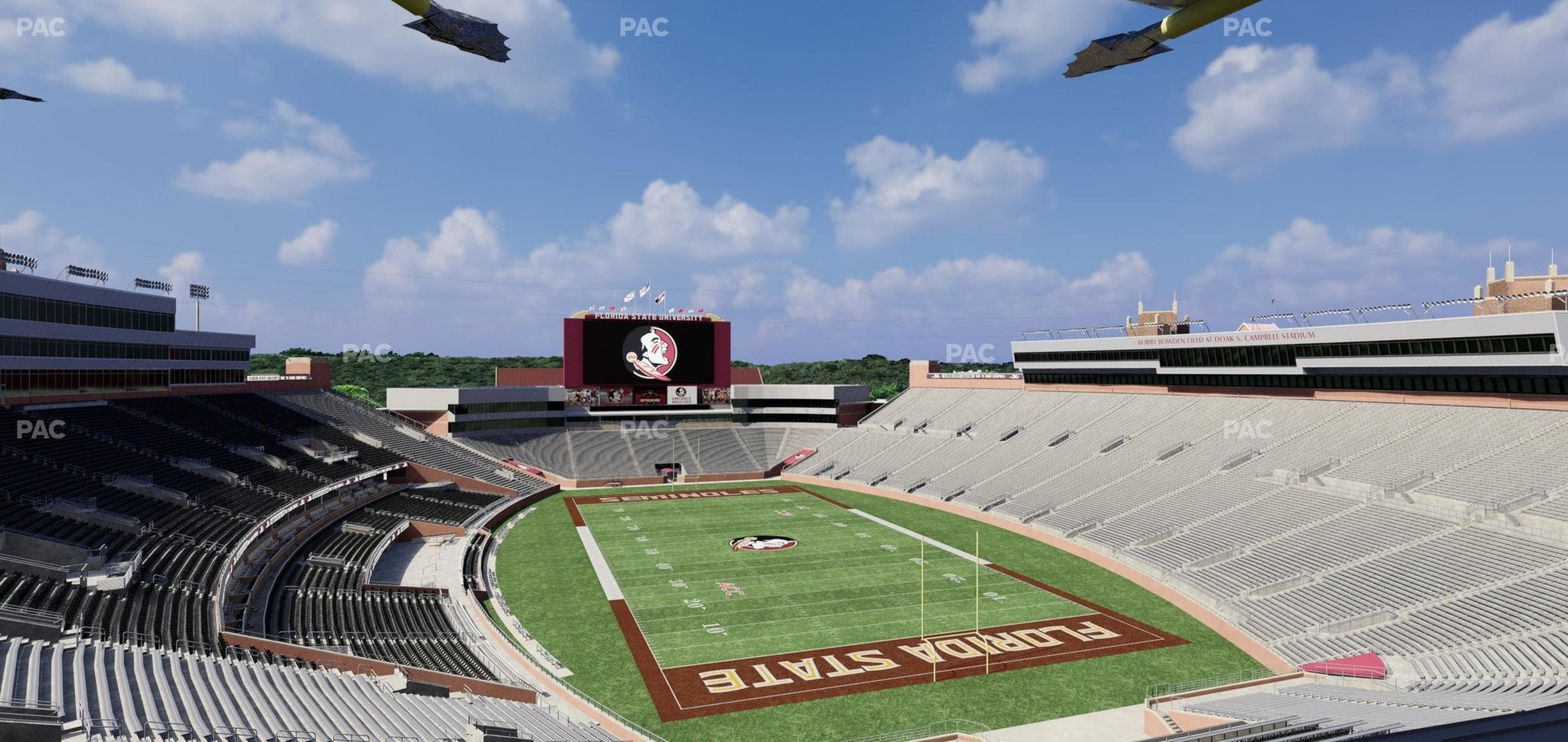 Doak Campbell Stadium - Section Club 325 Seat View