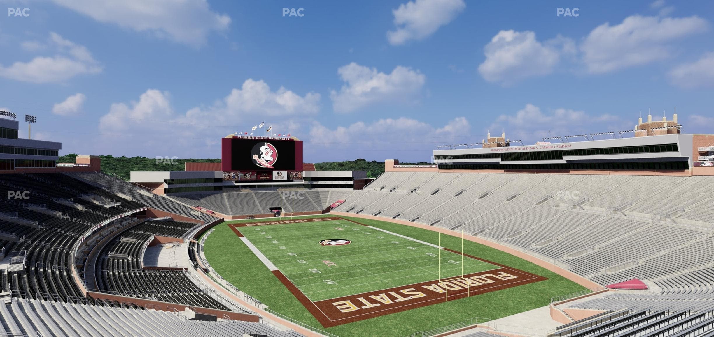 Doak Campbell Stadium - Section Club 326 Seat View