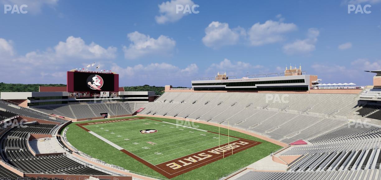 Doak Campbell Stadium - Section Club 327 Seat View