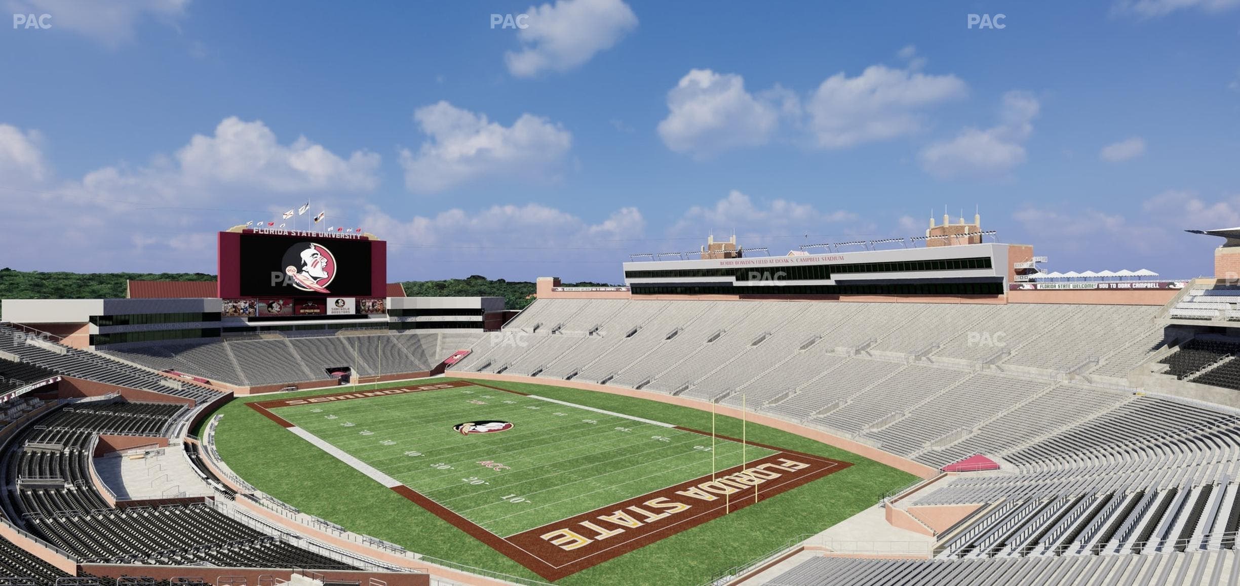 Doak Campbell Stadium - Section Club 327 Seat View